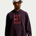 Court Hoody Herren - dunkelrot