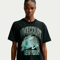 Court Slam T-Shirt Damen - schwarz