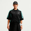 Court Slam Trainingsjacke Damen - schwarz, mint