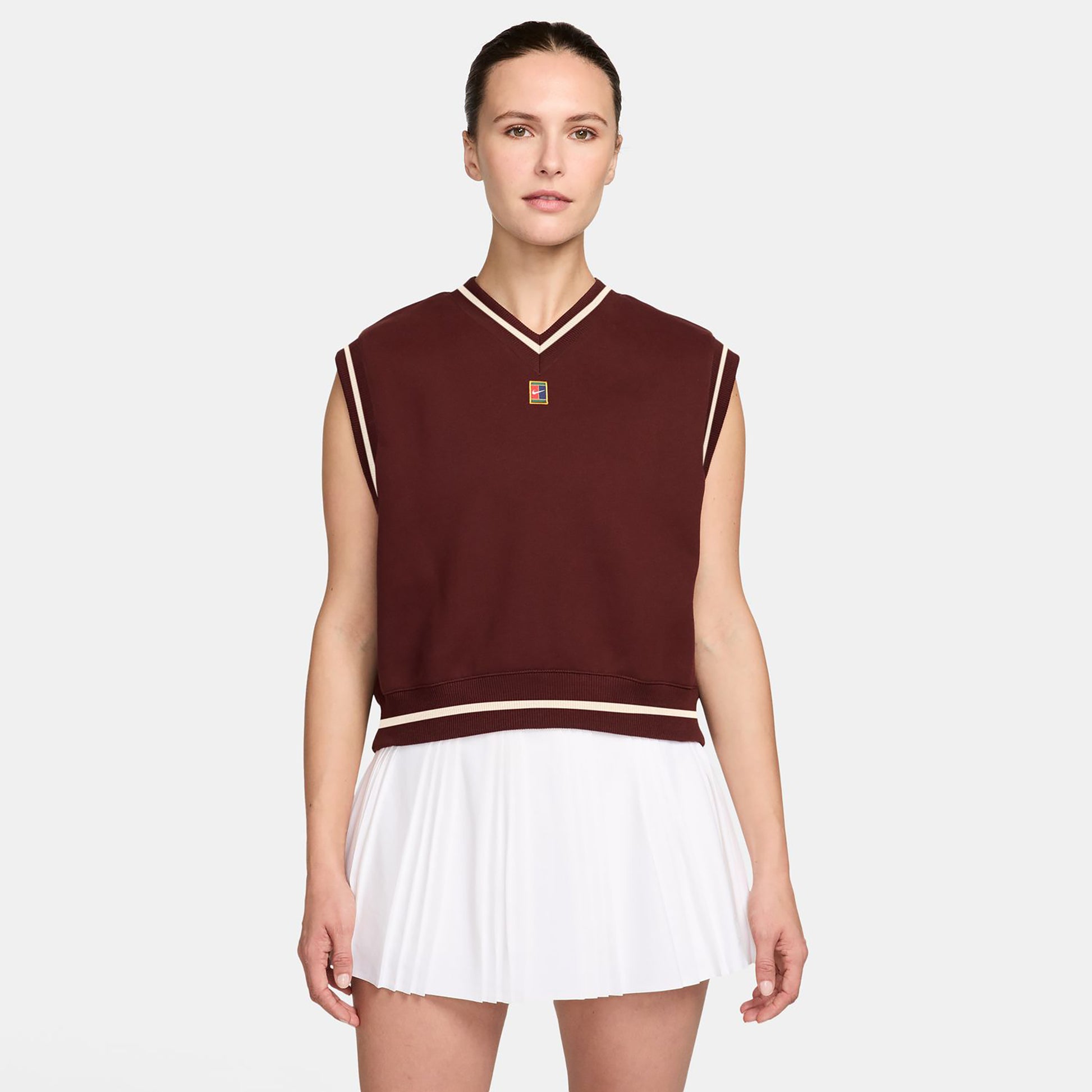 Nike Court Pullunder Damen - braun