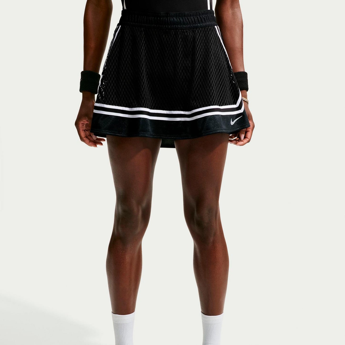Nike Court Slam Rock Damen - schwarz, weiß