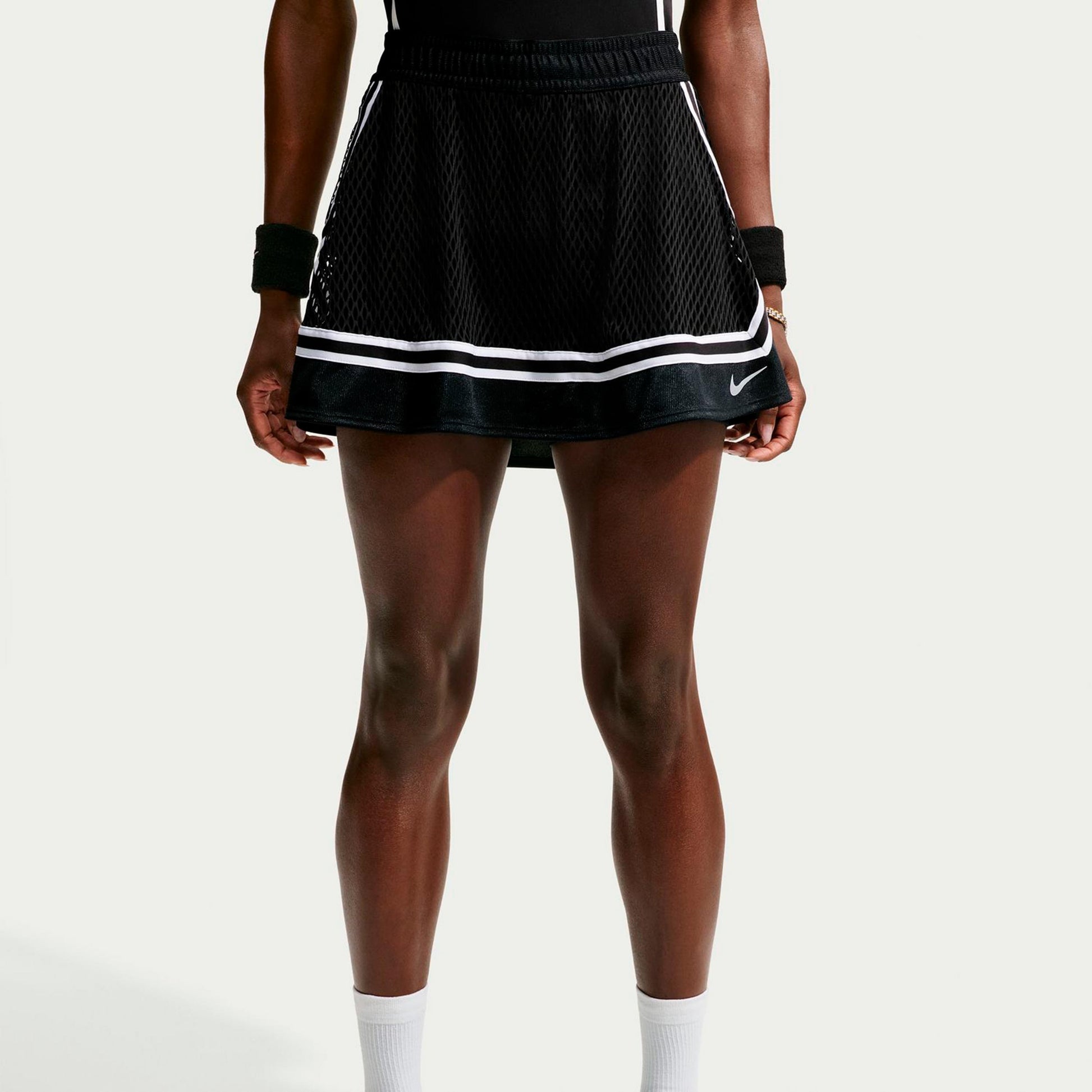 Nike Court Slam Rock Damen - schwarz, weiß