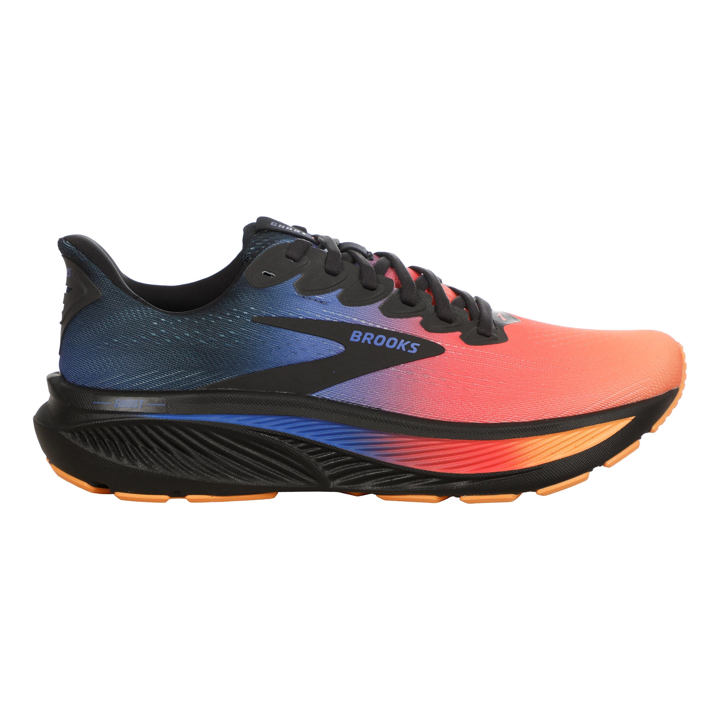 Brooks Ghost 17 Neutralschuh Damen - dunkelblau, koralle