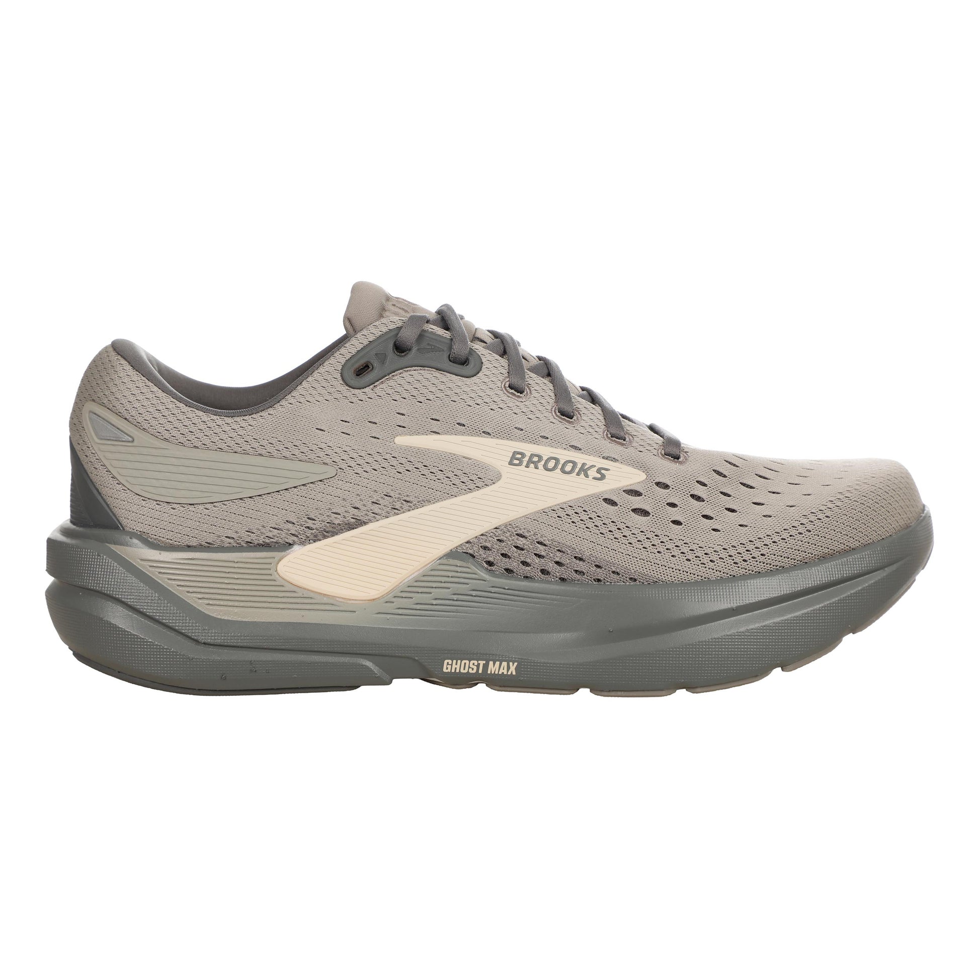 Brooks Ghost Max 3 Neutralschuh Herren - grau, beige