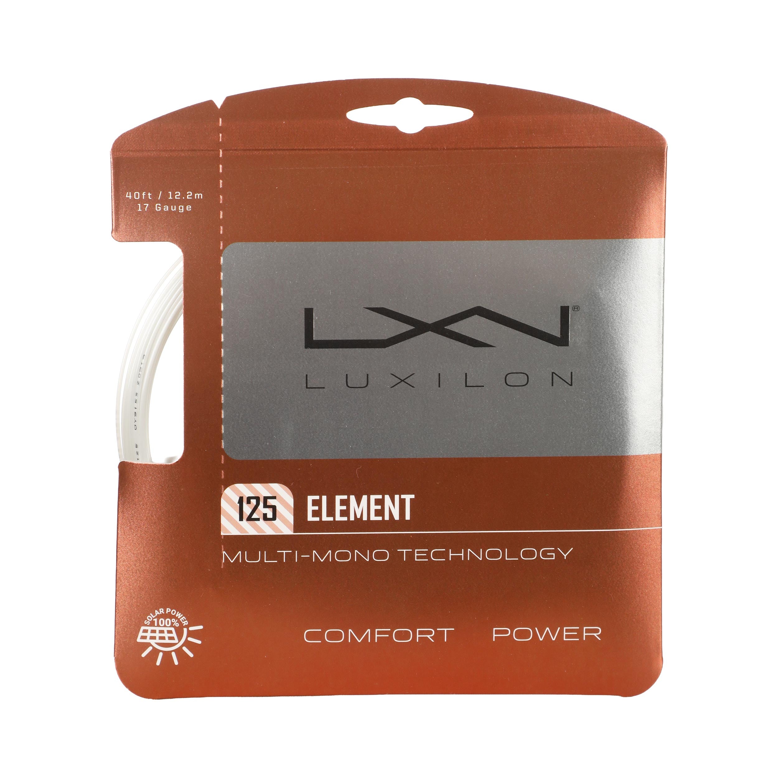 Luxilon Element Saitenset 12,2m - weiß