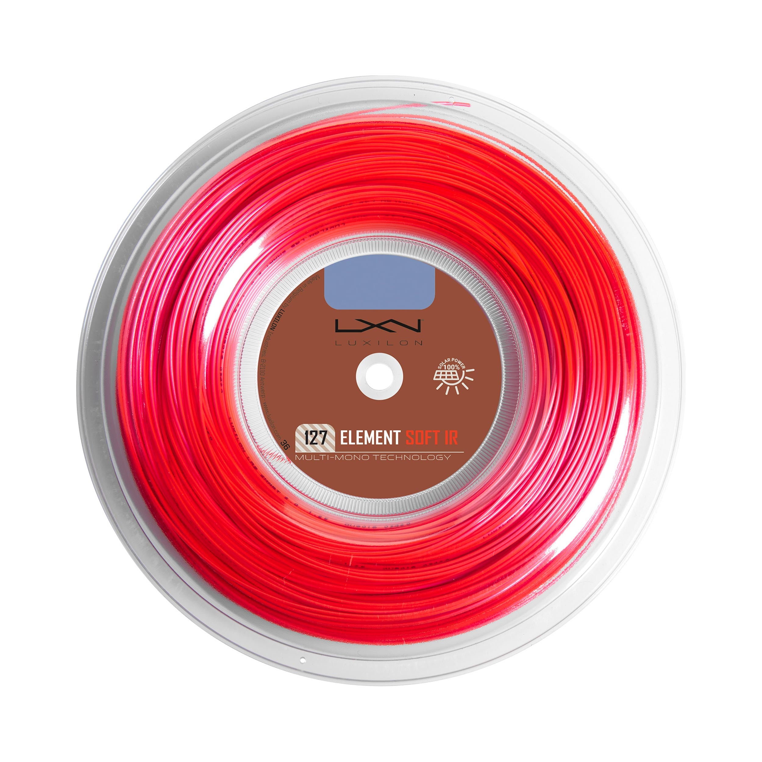 Luxilon Element Saitenrolle 200m - rot