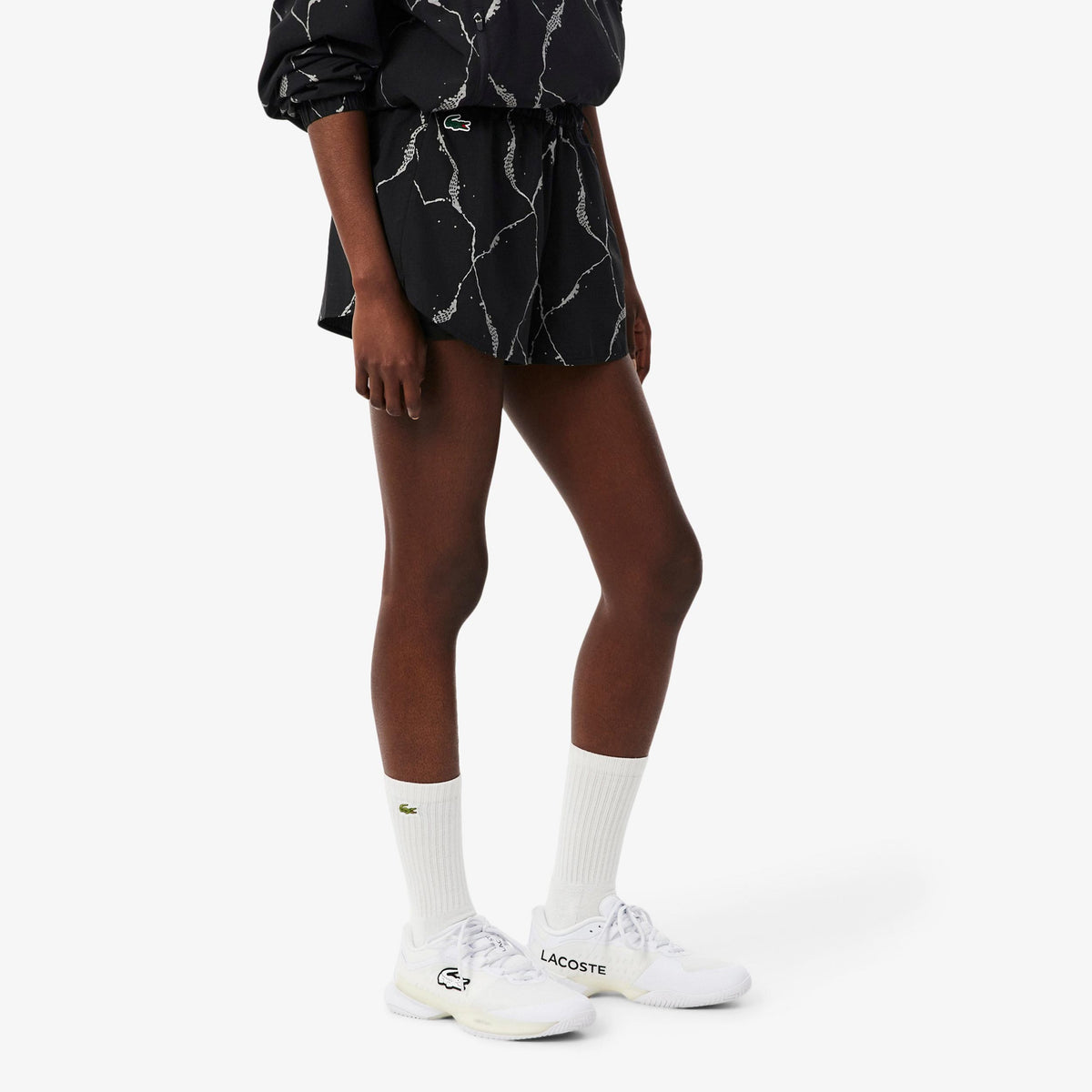 Lacoste Shorts Damen - schwarz, weiß