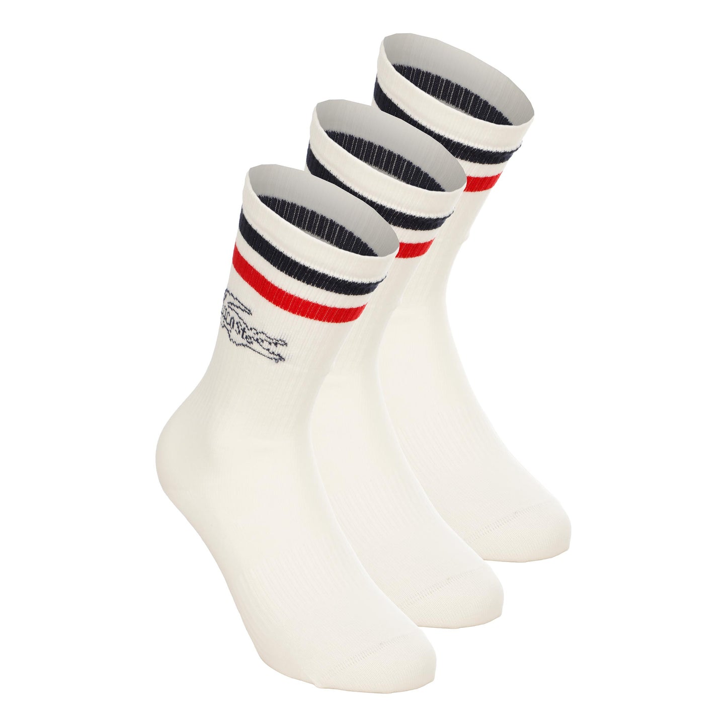 Lacoste French Tennissocken Unisex - weiß, dunkelblau