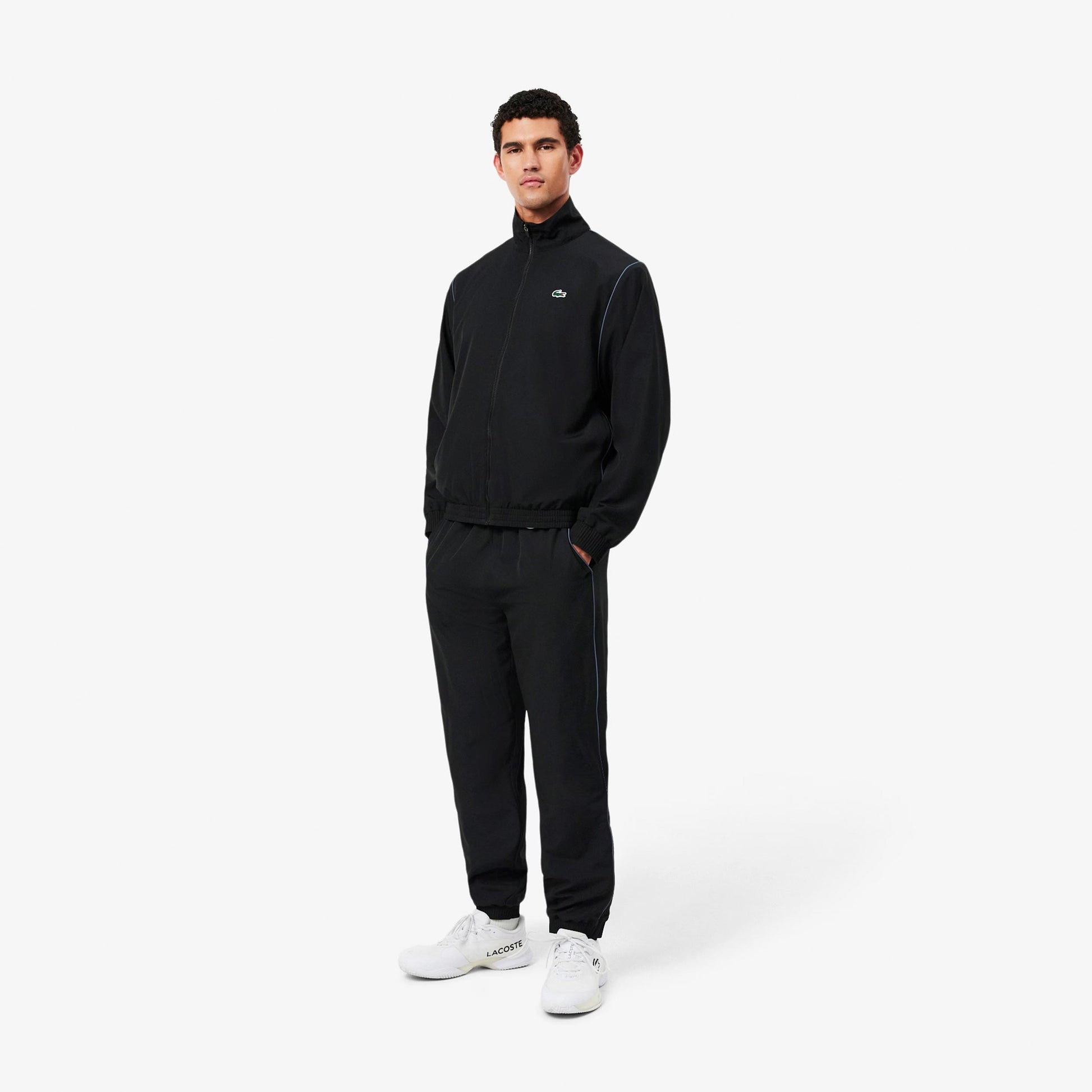 Lacoste Trainingsanzug Herren - schwarz