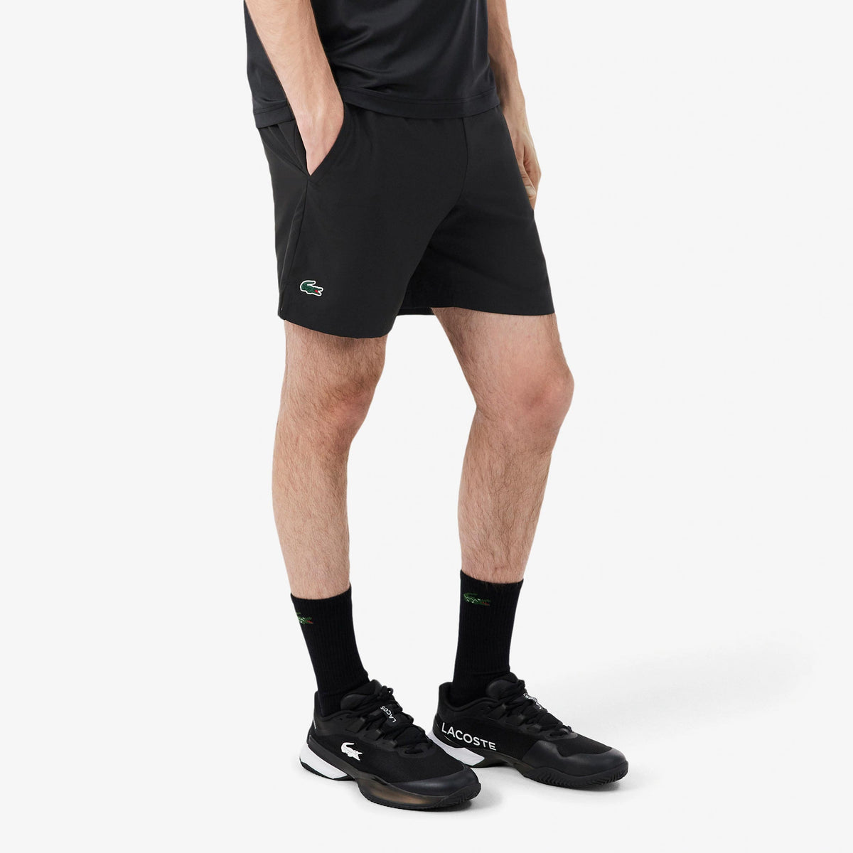 Lacoste Shorts Herren - schwarz, weiß