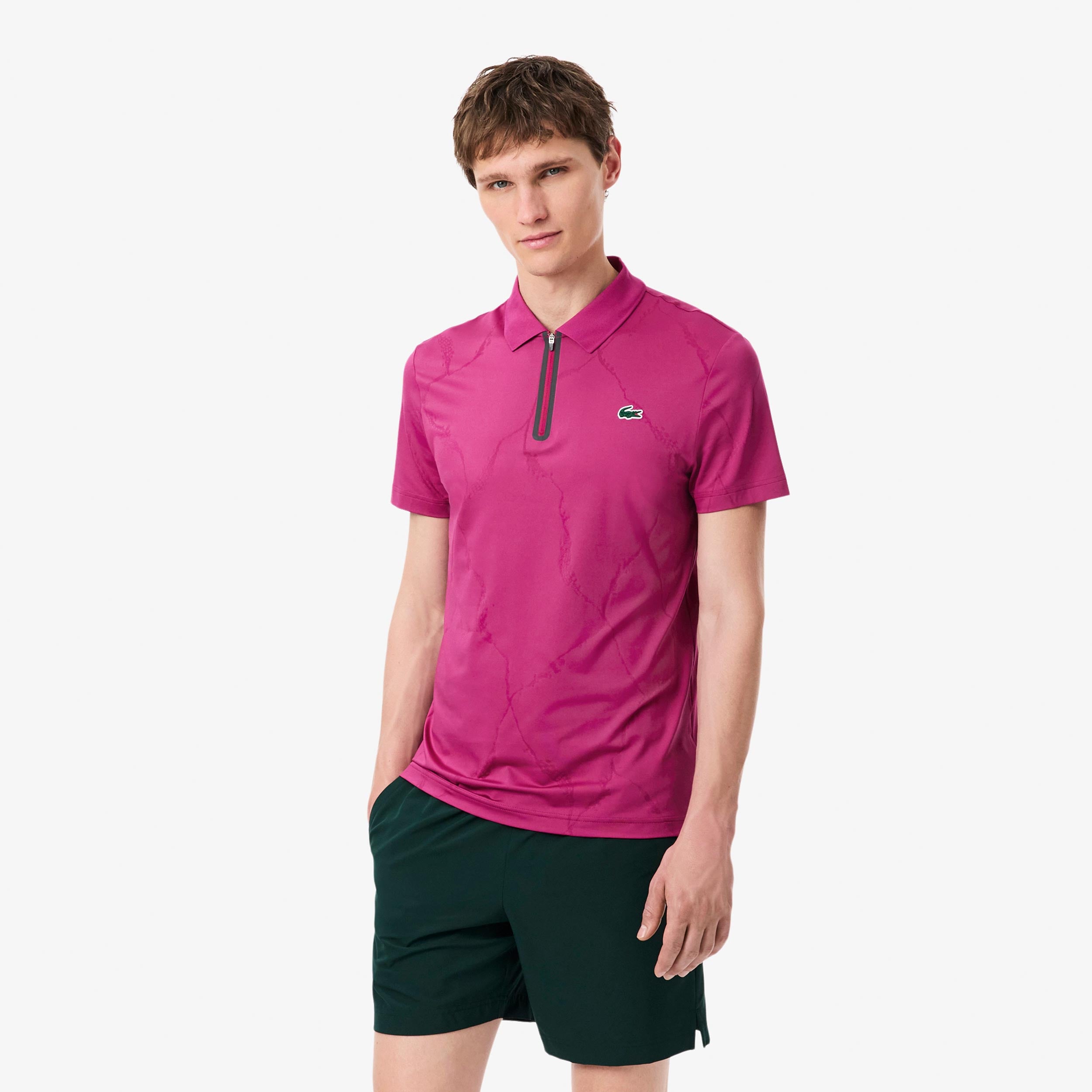 Lacoste Polo Herren - berry