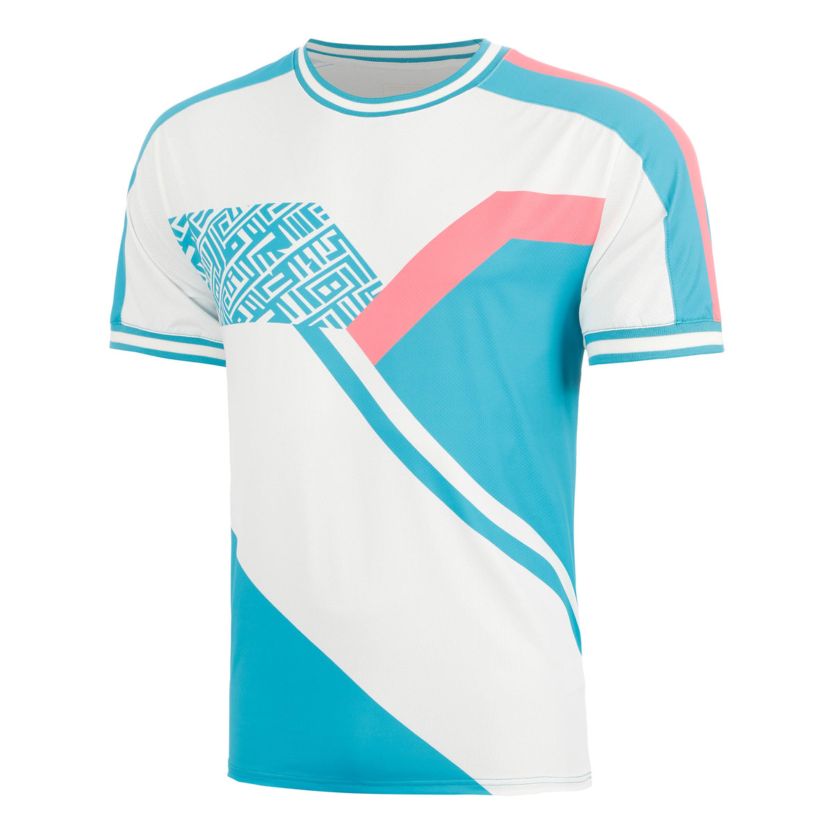 COURT7 Performance T-Shirt Herren - weiß