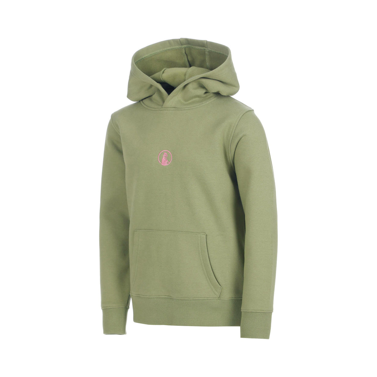 Quiet Please Club House Loose Fit Hoody Kinder - khaki