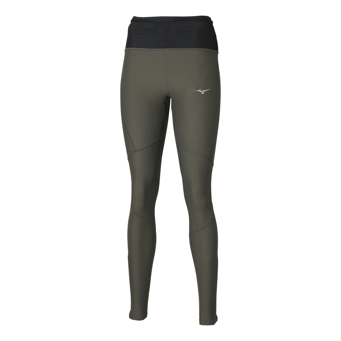 Mizuno Multi Pocket  Lauftight Damen - oliv