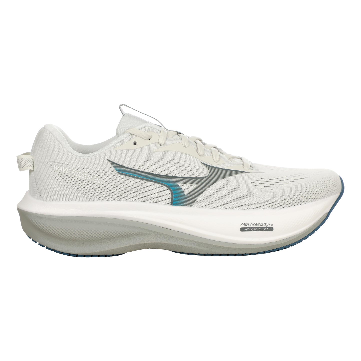 Mizuno Wave Rider 30  Neutralschuh Herren - creme, grau