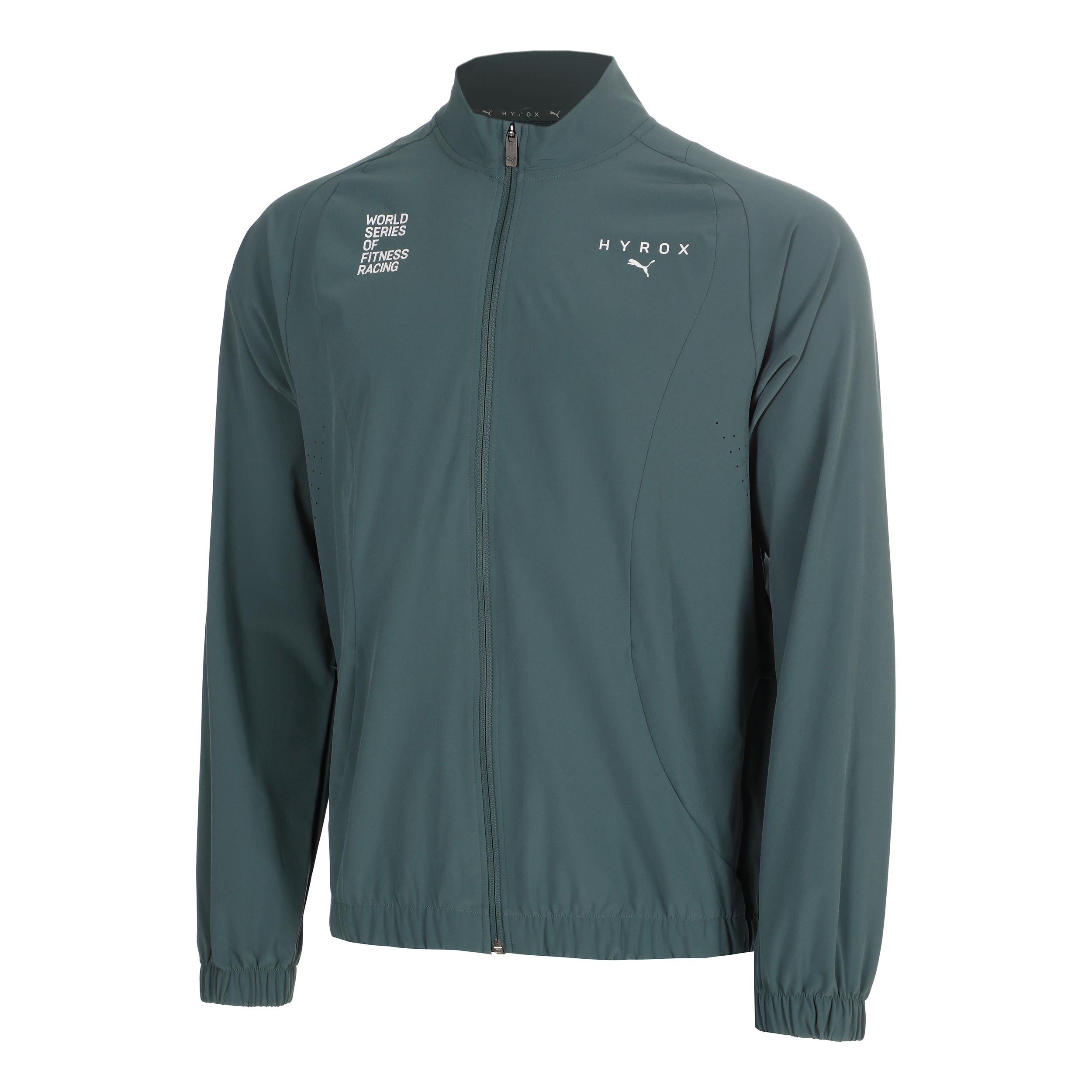 Puma HYROX PWRMODE  Laufjacke Herren - grün