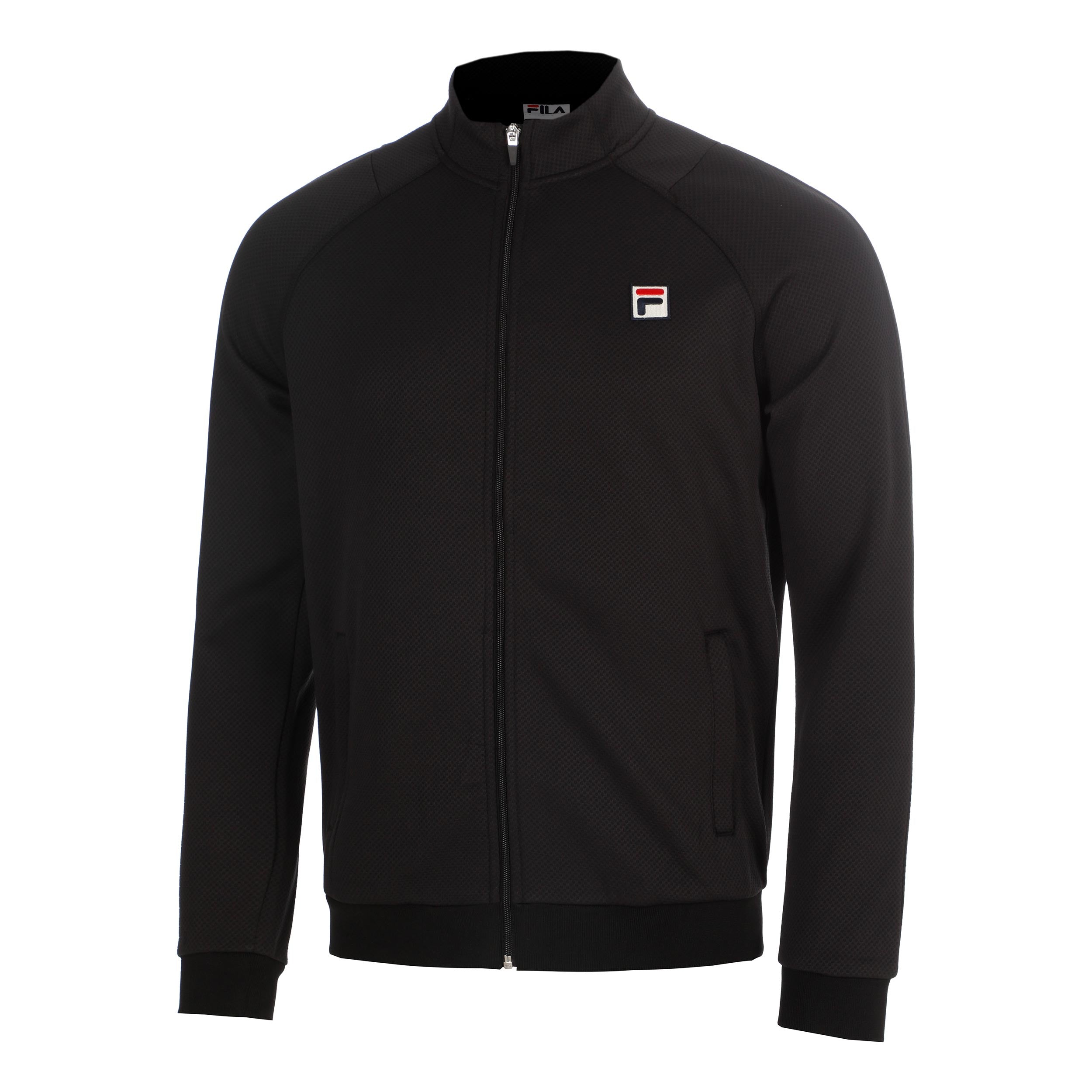 Fila Demetrio Trainingsjacke Herren - schwarz, weiß