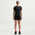 Swift  Laufshirt Damen - schwarz, silber