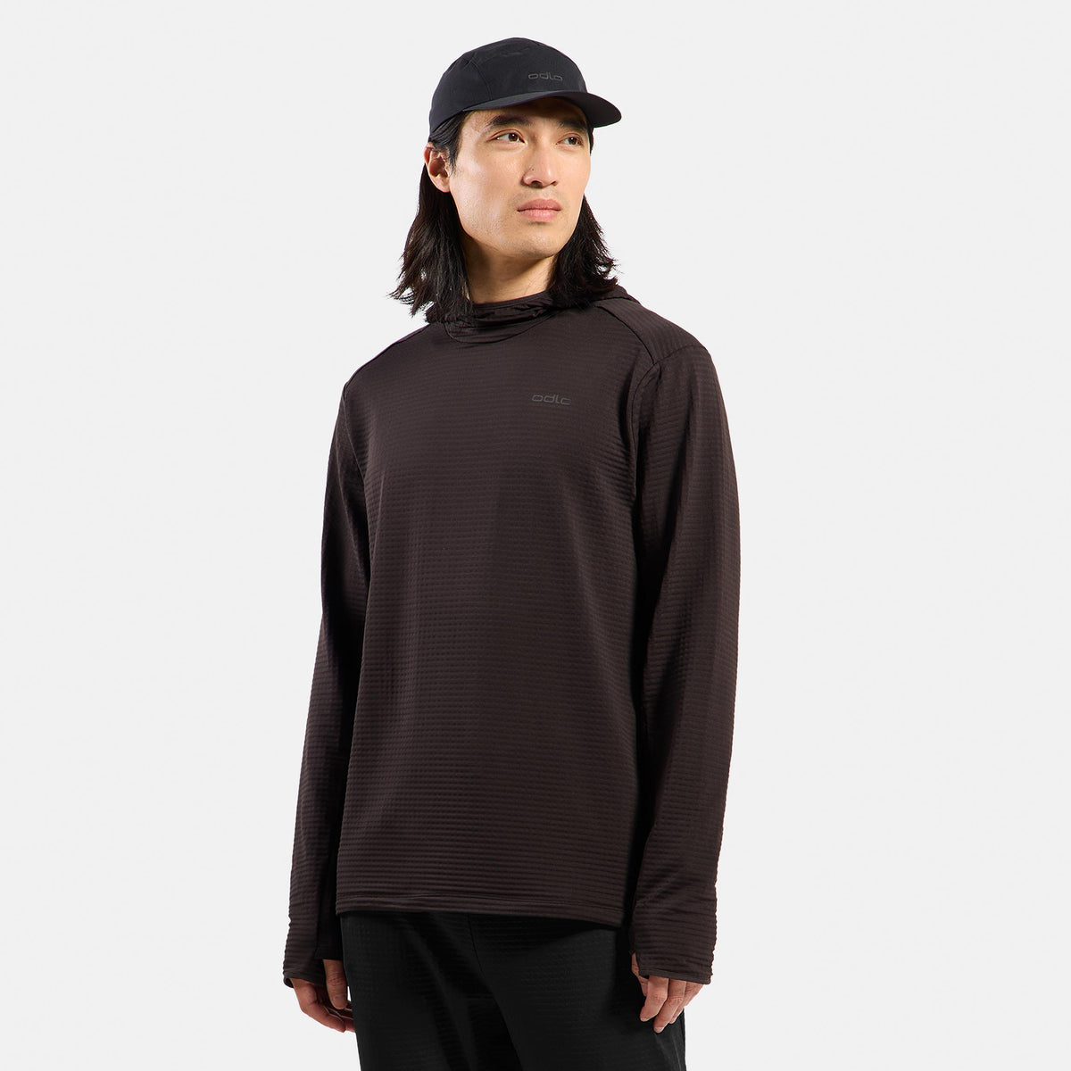 Odlo Essential Thermal Midlayer  Laufshirt Herren - braun