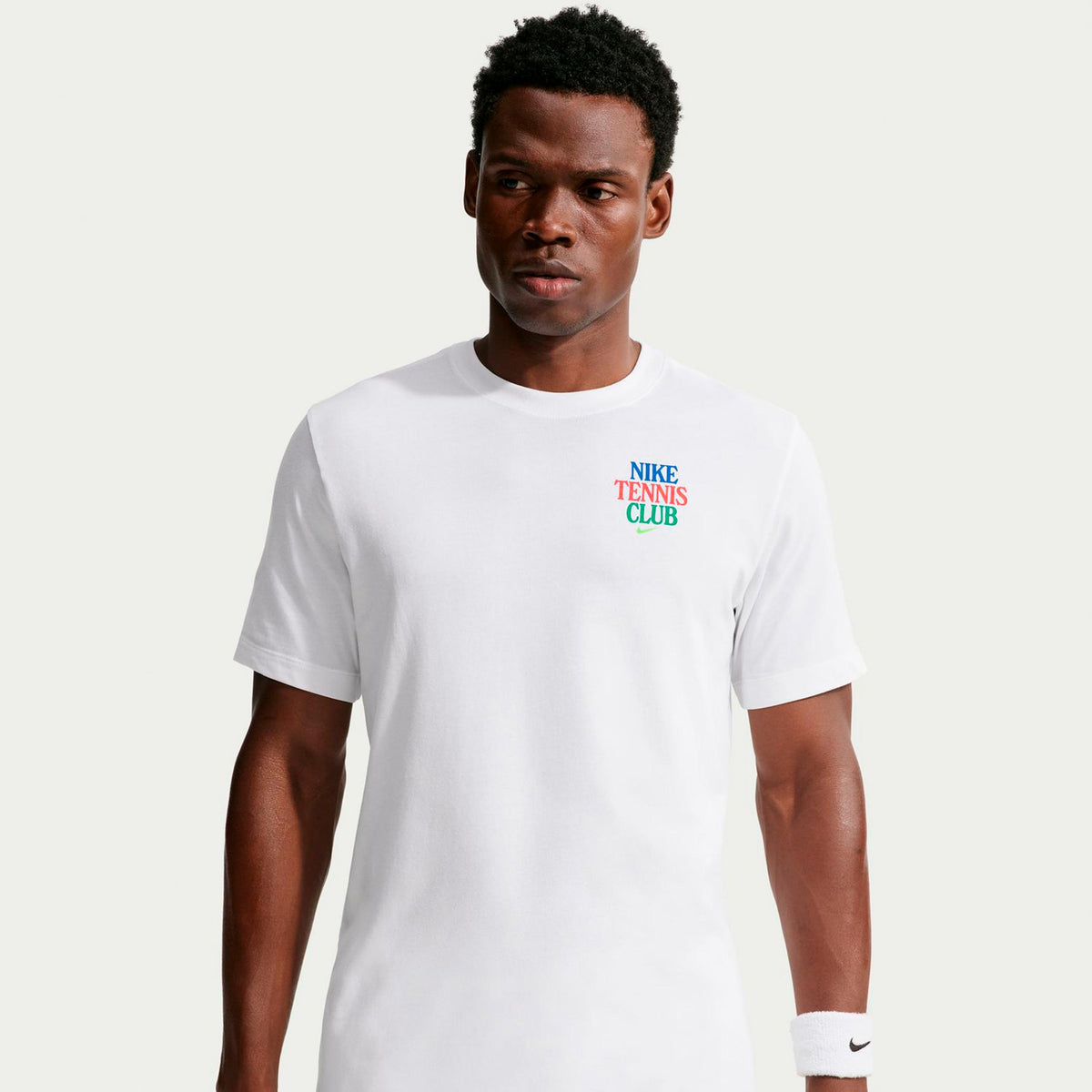 Nike Dri-Fit T-Shirt Herren - weiß