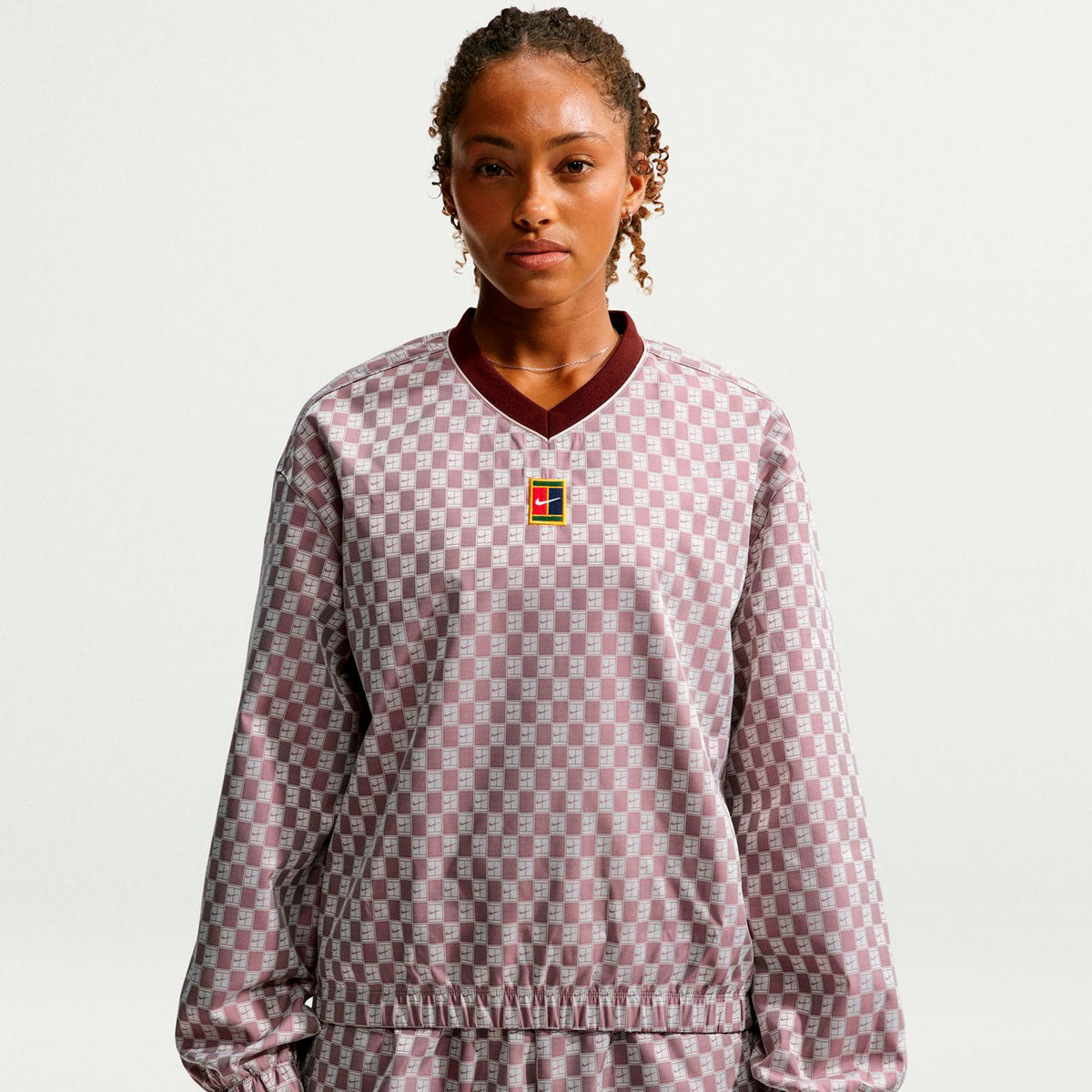 Nike Woven Longsleeve Damen - braun