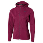 Mizuno Bekleidung Mizuno Tech Thermal Charge Laufjacke Damen-lila