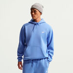 Nike Bekleidung Nike Club Hoody Herren-hellblau