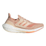 adidas Laufschuhe adidas Ultra Boost 21 Neutralschuh Damen-Rosa,Wei&szlig;