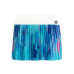 BIDI BADU Bekleidung BIDI BADU Lowey Tech Plissee Rock Damen-Wei&szlig;,Hellblau
