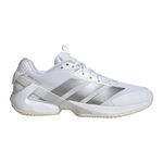 adidas Tennisschuhe adidas Adizero Ubersonic 5 Sandplatzschuh Damen-Weiß,Silber