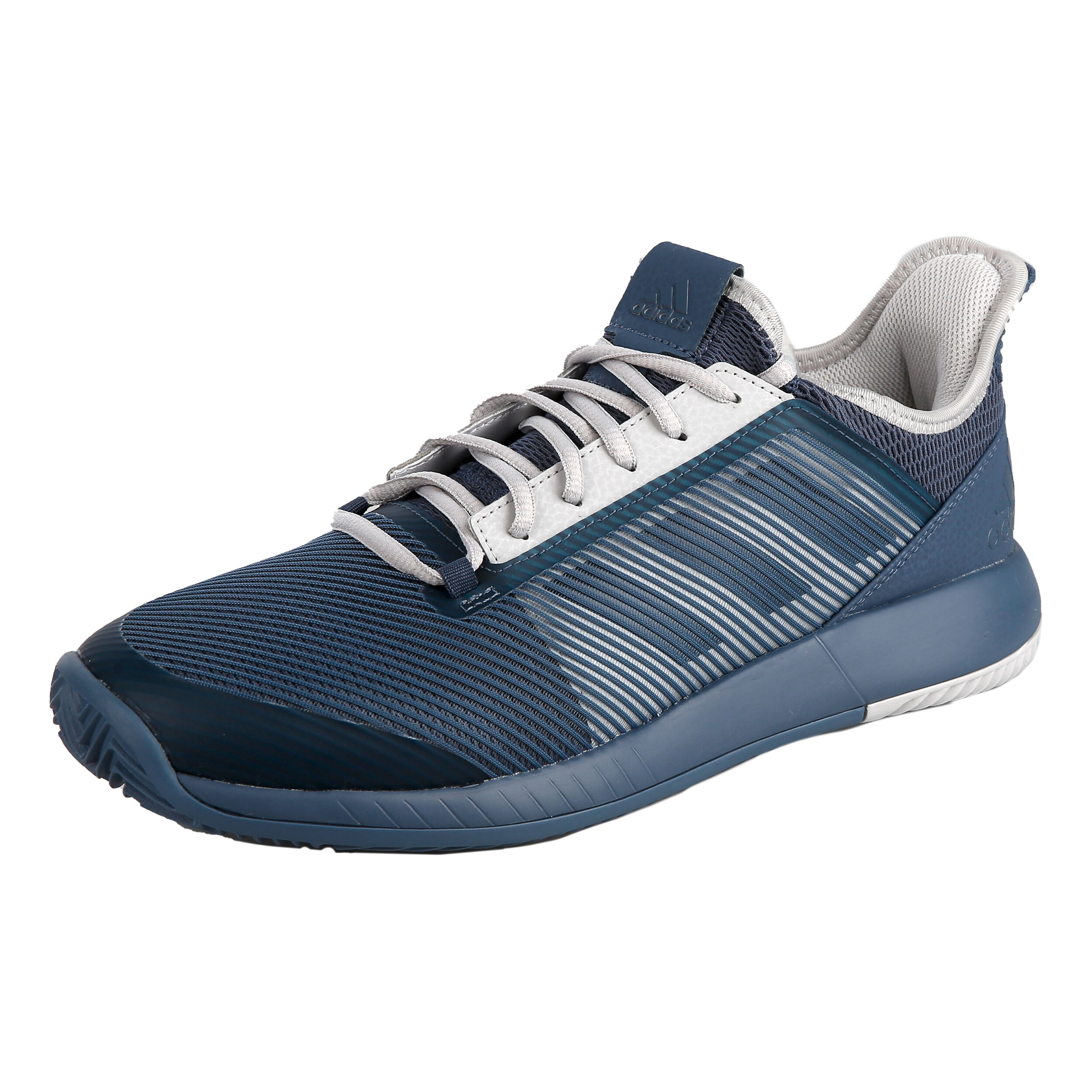 adidas Adizero Defiant Bounce 2 Allcourtschuh Herren Dunkelblau Hellgrau online kaufen Tennis Point AT