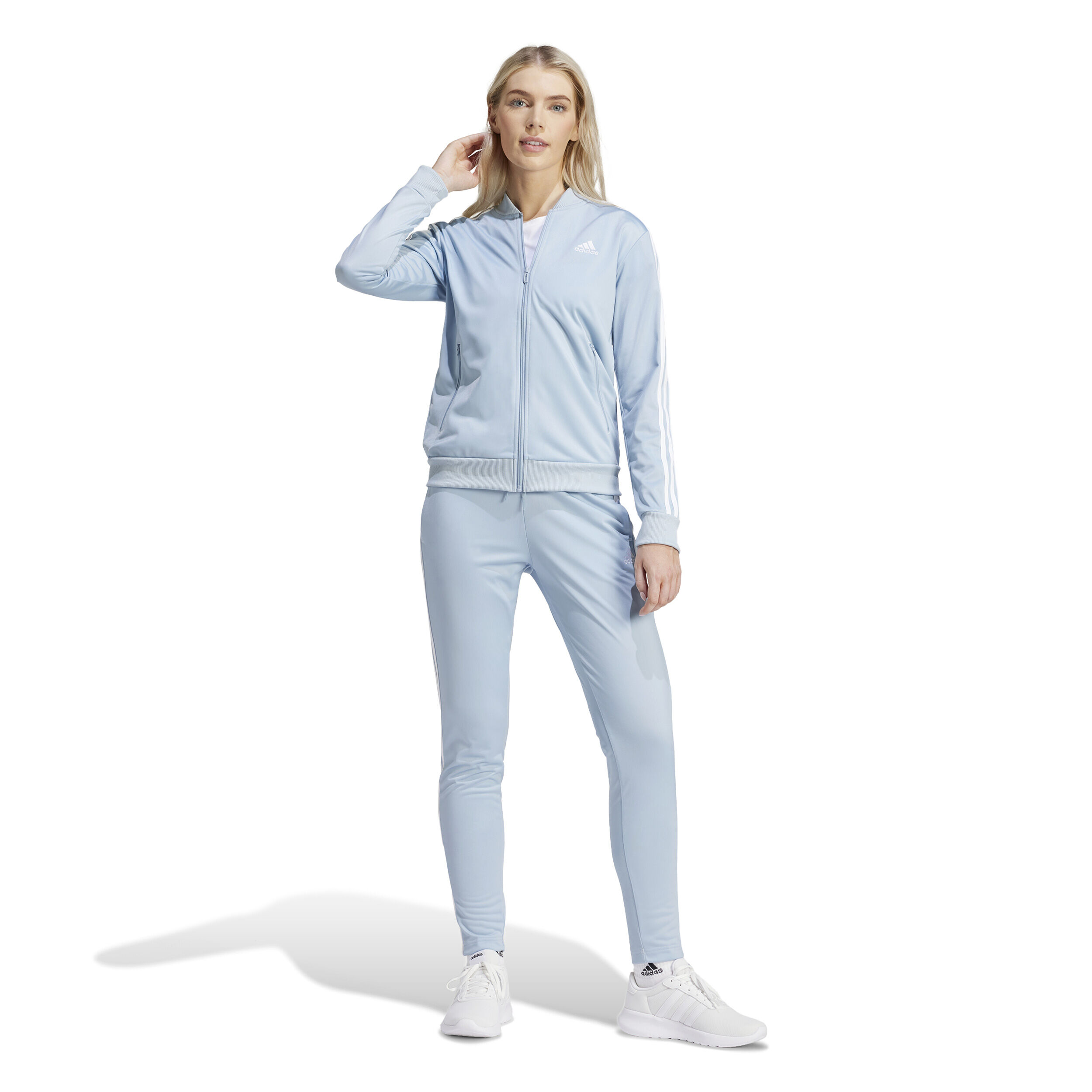 Adidas trainingsanzug hellblau sales