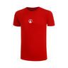 Receiver T-Shirt Jungen-Rot,Wei&szlig;