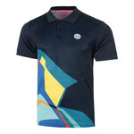 BIDI BADU Bekleidung BIDI BADU Twiggy Polo Herren-Dunkelblau,Mehrfarbig