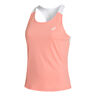 Court Tank-Top Damen - rosa, weiß