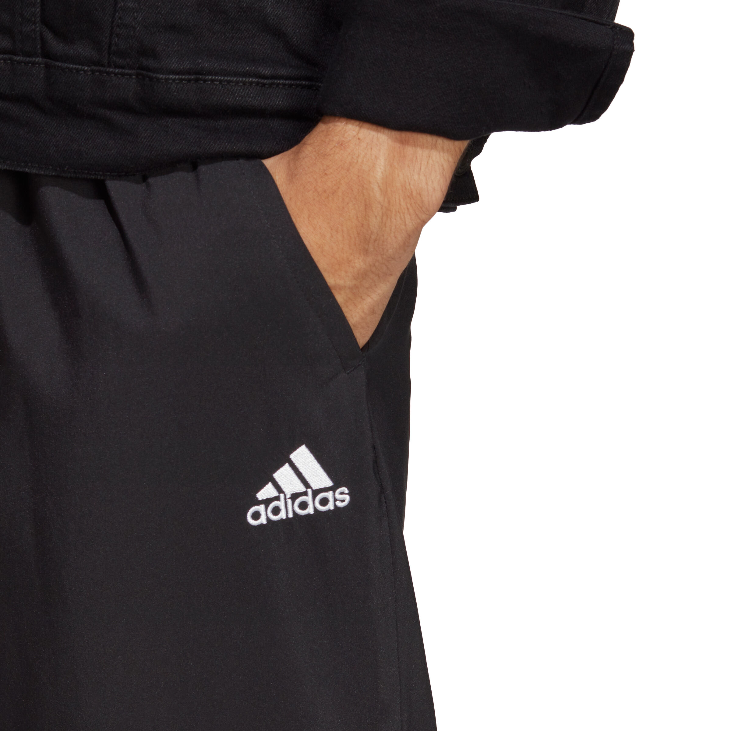 adidas Essentials AEROREADY Stanford Trainingshose Herren Schwarz WeiB online kaufen Tennis Point AT