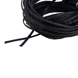 Netz-Reparaturschnur 3,0 mm, 20 m lang, schwarz