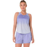 ASICS Laufshirt ASICS Road Fade Laufshirt Damen-blau