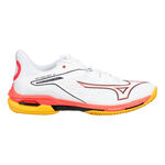 Mizuno Tennisschuhe Mizuno Wave Exceed Tour 6 Sandplatzschuh Herren-Weiß,Koralle