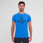 BIDI BADU Bekleidung BIDI BADU Spike Logo Chill T-Shirt Herren-Blau