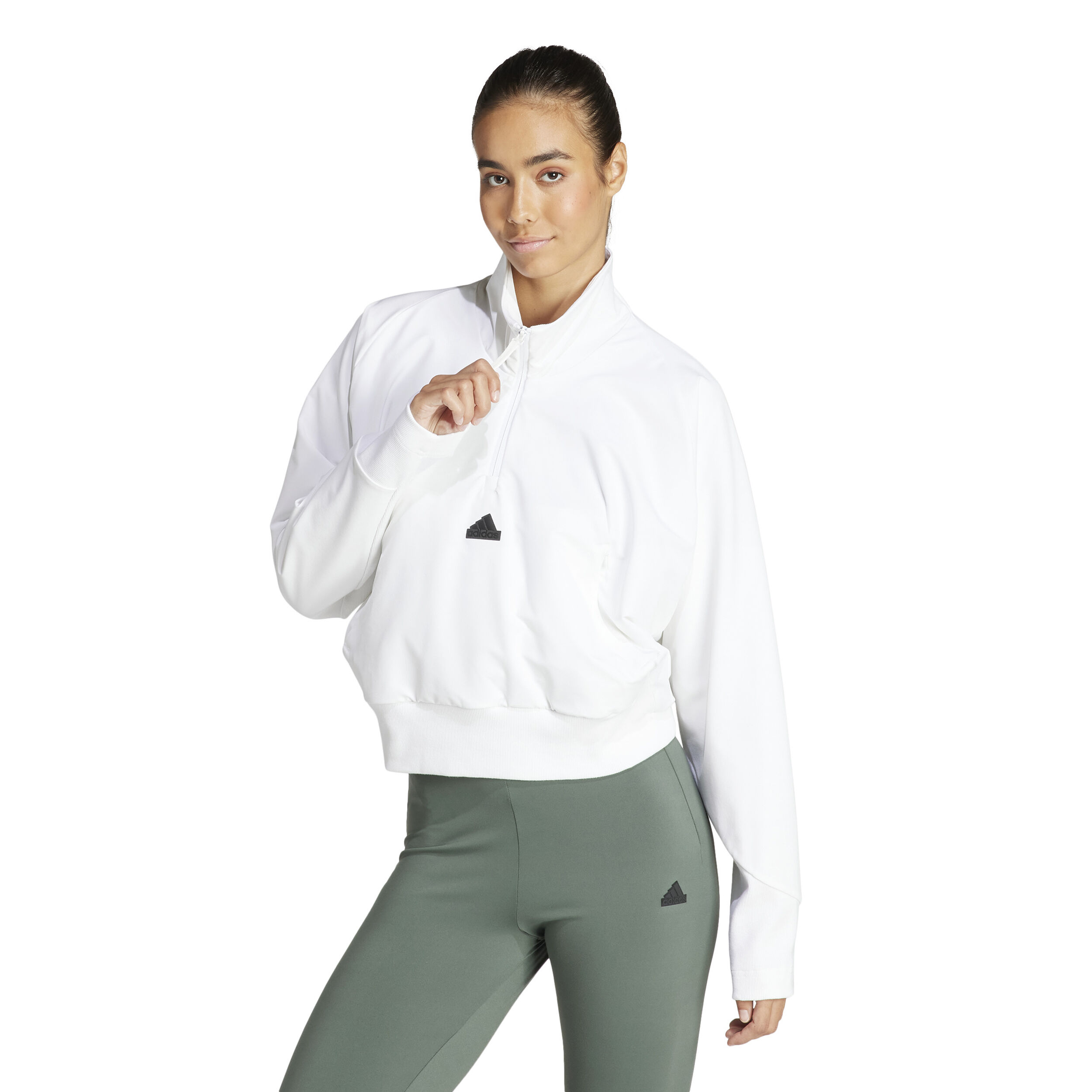 adidas Z.N.E. Woven Sweatshirt Damen WeiB online kaufen Tennis Point AT