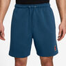 Court Dri-Fit Heritage Fleece Shorts Herren-Blaugrau