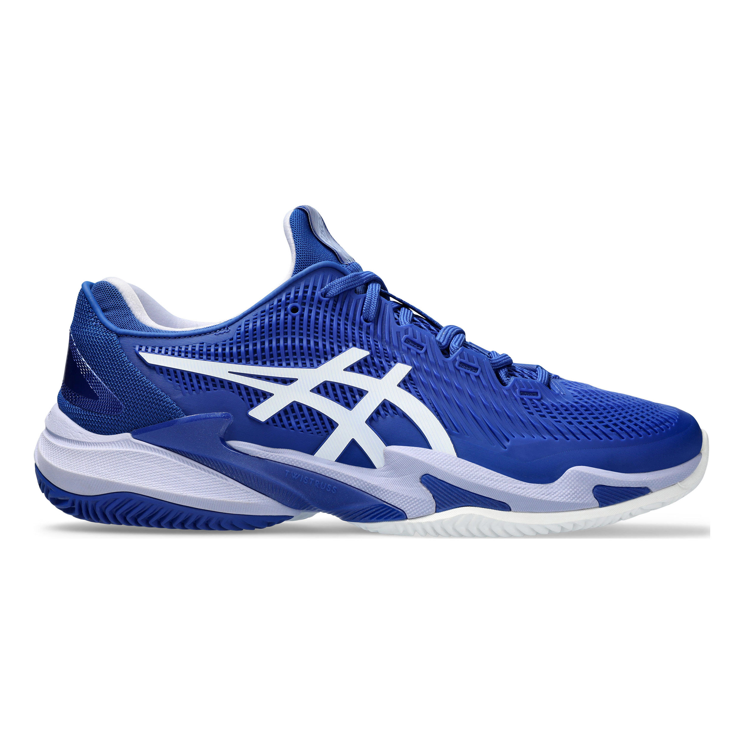 Asics blau weiß store