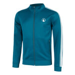 Quiet Please Bekleidung Quiet Please Create Stripes Trainingsjacke Herren-Petrol,Mehrfarbig