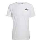 adidas Tennisbekleidung adidas Freelift T-Shirt Herren-wei&szlig;
