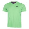 Crew Inside Out V-Neck T-Shirt Herren-Neongrün,Dunkelblau