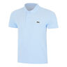 Regular Fit Blend Knit Polo Herren-Hellblau,Grün