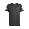 Club 3 Stripes T-Shirt Kinder-Schwarz