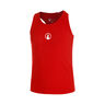 Racerback Tank-Top M&auml;dchen-Rot,Wei&szlig;