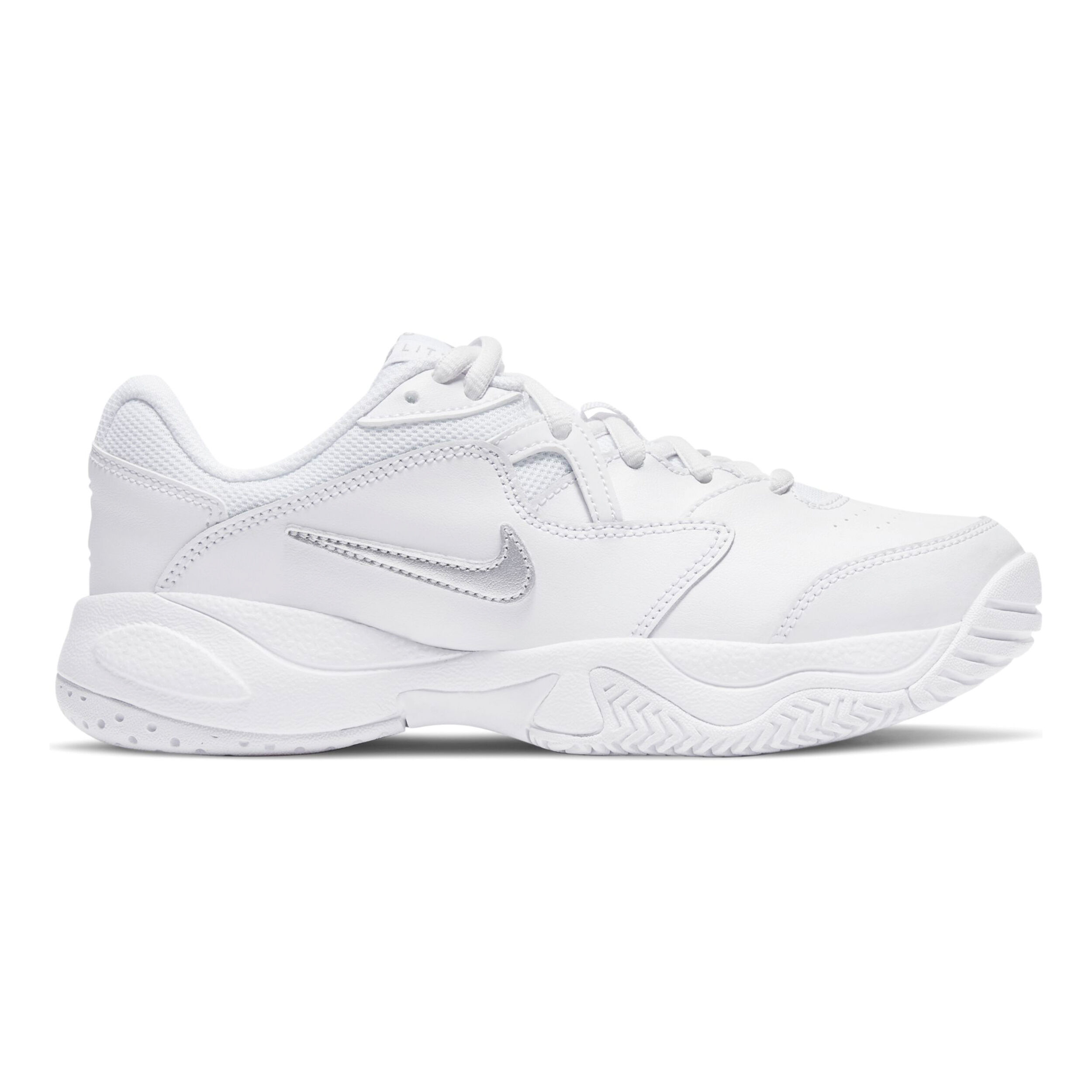 Nike Court Lite 2 Allcourtschuh Kinder WeiB Silber online kaufen Tennis Point AT